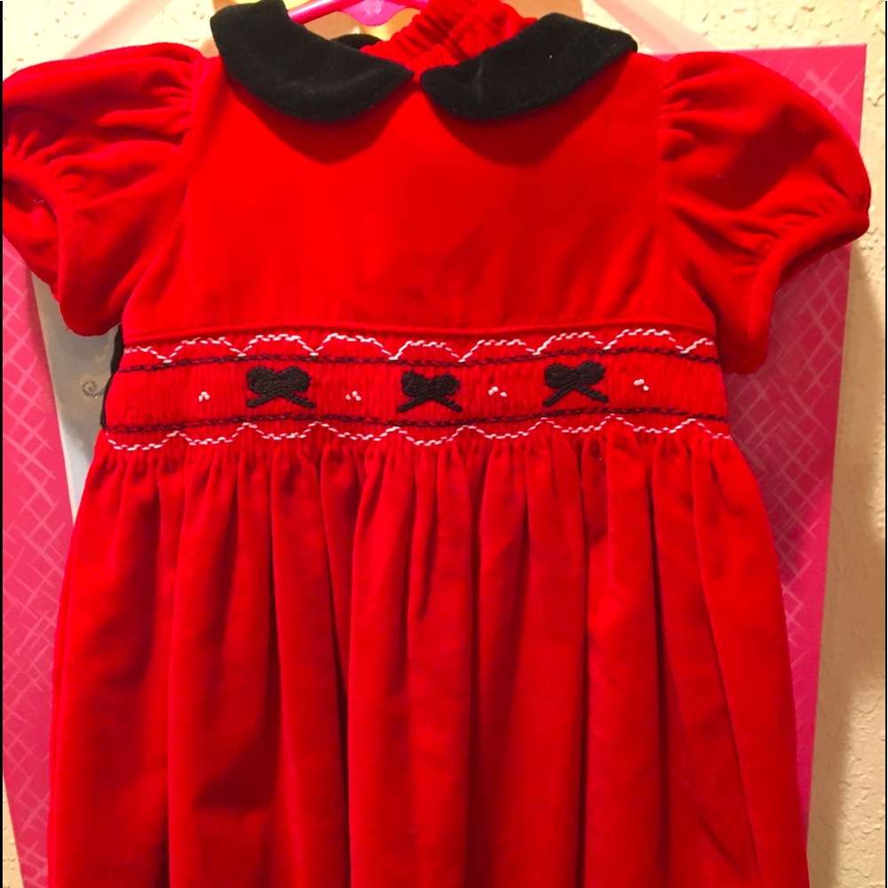 Heartstrings velvet dress w bloomers